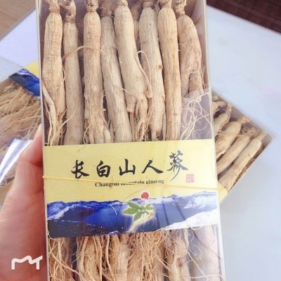 边条参东北干参生晒参白参泡酒煲汤干人参批发厂家直发250克/盒图4