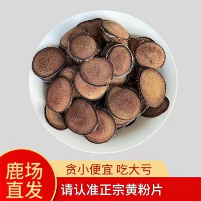 黄粉片 鹿场直接发货 鹿茸片好品质 无中间商 新货可装礼盒图5