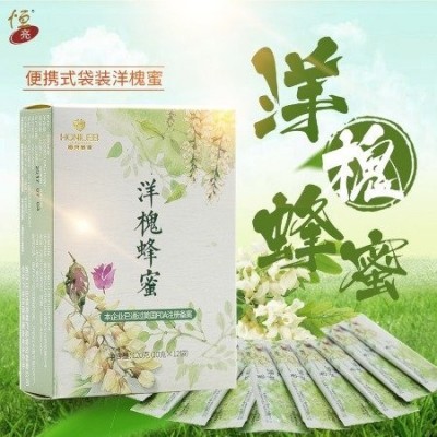 蜂蜜代工贴牌OEM 网红直播便携装小袋装蜜 洋槐图2
