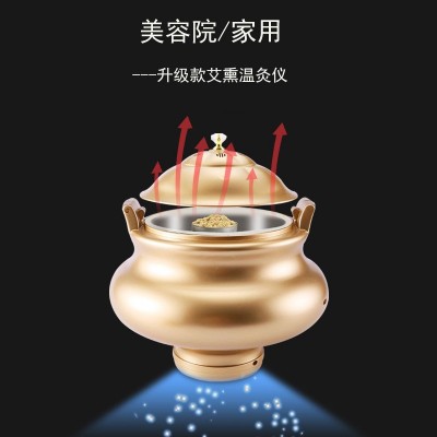 工厂直销艾灸家用美容院立式电子无烟艾熏器具艾绒加热养生温灸仪图2