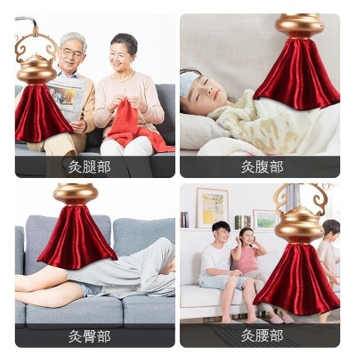 工厂直销艾灸家用美容院立式电子无烟艾熏器具艾绒加热养生温灸仪图3