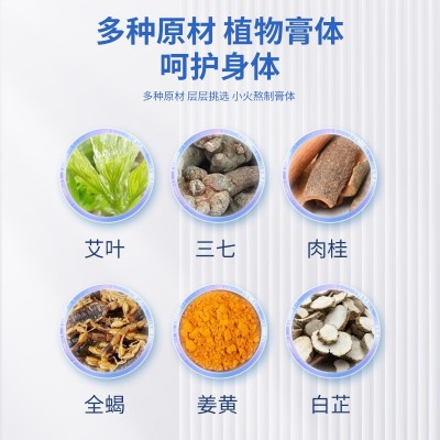 白云山花城透骨艾草贴 关节疼痛贴颈肩腰椎贴膝盖贴艾灸关节贴图3
