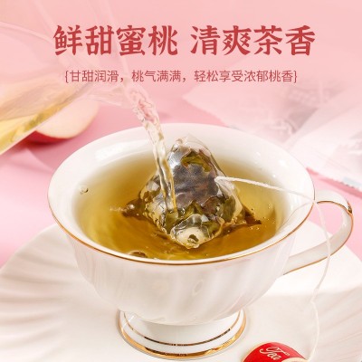 蜜桃乌龙茶花果茶三角包花茶养生茶袋泡茶白桃乌龙茶冷泡茶花草茶图2