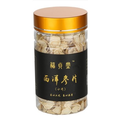 西洋参切片东北特产长白山西洋参片花旗参片含片瓶装礼盒装图4