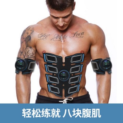 健身器材家用EMS健身腰带腹肌腹部按摩器健腹仪健腹器八 块腹肌贴图2