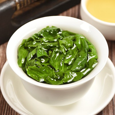 批发2023新茶铁观音茶叶安溪乌龙清香型茶兰花香散袋纸包装250克图2
