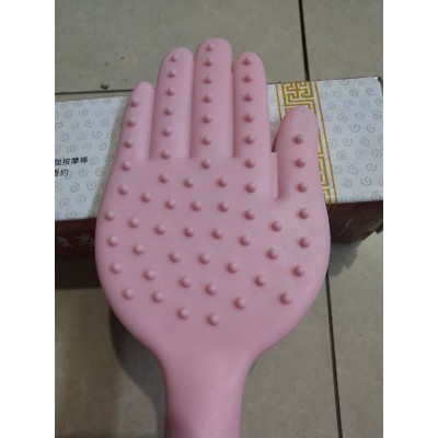 拍痧手拍打棒经络拍痧板 硅胶拍打板掌手拍痧掌棒保健按摩图2