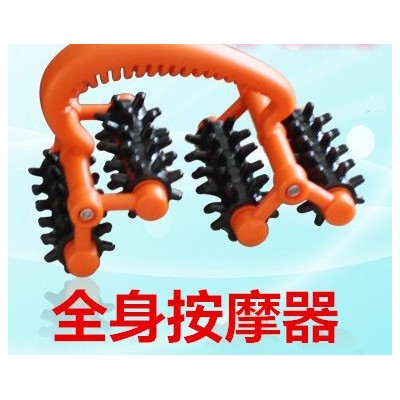 手动按摩器四轮按摩棒全身按摩器 月球车按摩滚轮 滚动式太空车图2