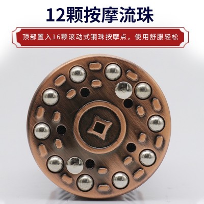 现货铜灸棒艾灸棒铜棒 古铜色随身灸铜温灸棒 艾条棒艾条温灸棒图5