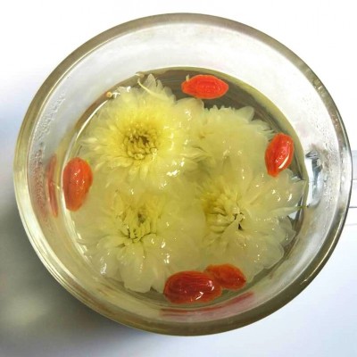 散装七月菊黄山贡菊 花草茶 白菊花茶一手货源 量大价优 现货批发图2