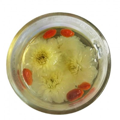 散装七月菊黄山贡菊 花草茶 白菊花茶一手货源 量大价优 现货批发图5