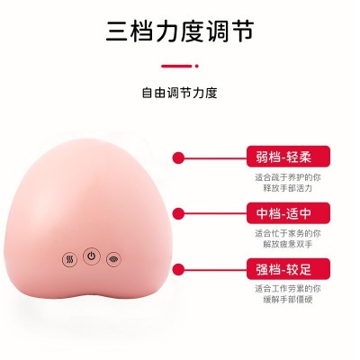 气囊加热敷揉捏关节经络鼠标电动手部按摩器手掌手指手部按摩仪图3