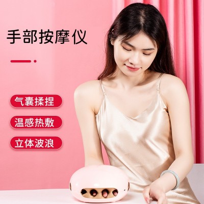 气囊加热敷揉捏关节经络鼠标电动手部按摩器手掌手指手部按摩仪图2