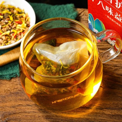 南京同仁堂乐家老铺养甘护甘十八味益甘茶 非肝茶袋泡茶 养生花茶图3