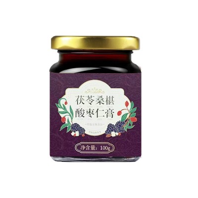 茯苓桑葚酸枣仁百合膏酸枣仁膏植物膏滋现货滋补包装批发无痕代发图5
