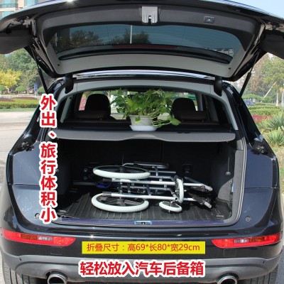 轮椅车折叠轻便老人专用手推车残疾人便携儿童小轮代步车厂家批发图3