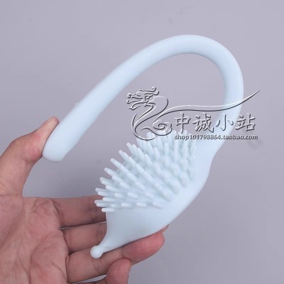 经络拍痧板养生拍打棒软胶拍痧掌捶敲打锤捶背器刺猬拍按摩棒家用图2
