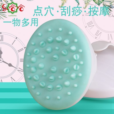 乐哈哈经络按摩刷全身通用活筋刷精油刷五行其他家庭器材图2