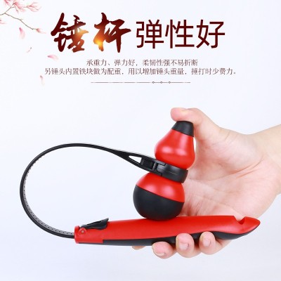 福禄保健按摩捶 葫芦形大小头经络捶肩颈穴位捶背器 可伸缩敲打捶图4