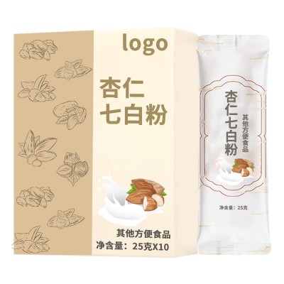 杏仁七白粉饮杏仁莲子百合粉代餐粉 oem贴牌杏仁粉奶昔轻食代餐粥图5