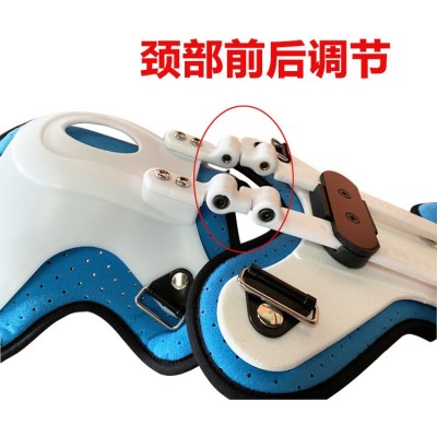 可调式头颈胸固定支具塑料款代替石膏颈胸椎术后康复支架轻便透气图4