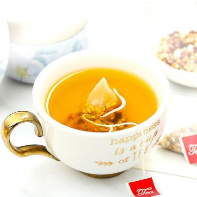 蜜桃乌龙茶茶叶花茶批发白桃乌龙茶菊花决明子茶罐装组合人 工精选图3