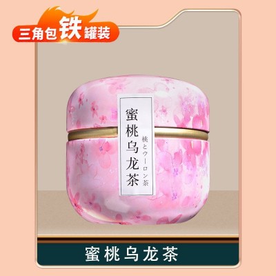 蜜桃乌龙茶茶叶花茶批发白桃乌龙茶菊花决明子茶罐装组合人 工精选图2