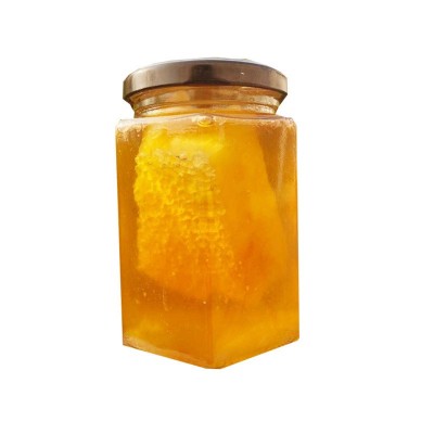 蜂蜜厂家代发瓶装蜂窝蜜百花蜂巢蜜荆条蜂巢蜜嚼着吃蜂窝蜜特产图5