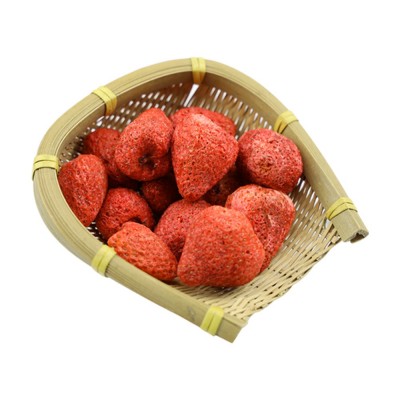 冻干生产工厂散装批发雪花酥牛轧糖原料 草莓脆 草莓干 冻干草莓图5