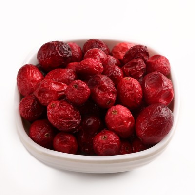 源头厂家FD冻干蔓越莓整粒健康零食烘焙原料散装批发蔓越莓干图3