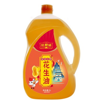 红耕谣纯花生油农家自榨古法压榨一级花生油食用粮油批发一件代发图5