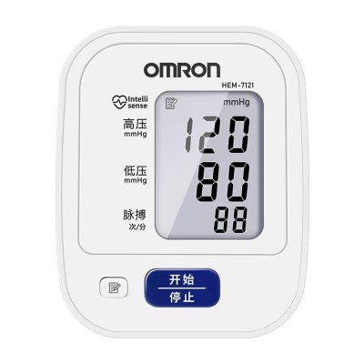 欧姆龙HEN-7121电子血压计 医用家用全自动上臂式 高精准测量图5