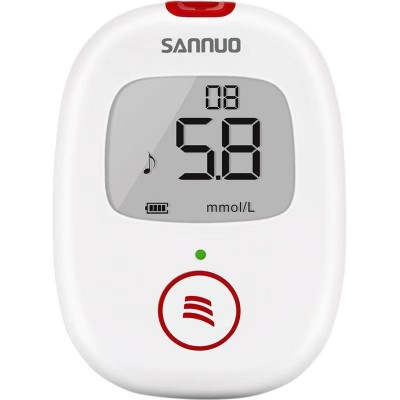 三诺血糖仪安诺心安稳+voice试纸50条针50支（量大包邮价格从优）图5