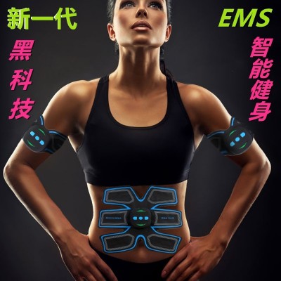 腹肌贴健身器材速成腹肌懒人收腹机家用肌肉训练智能仪健腹训练器图2