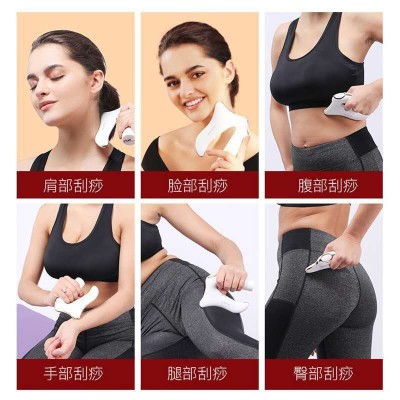 电动颈椎刮痧板经络筋膜刀按摩器肌肉放松器智能按摩仪图2