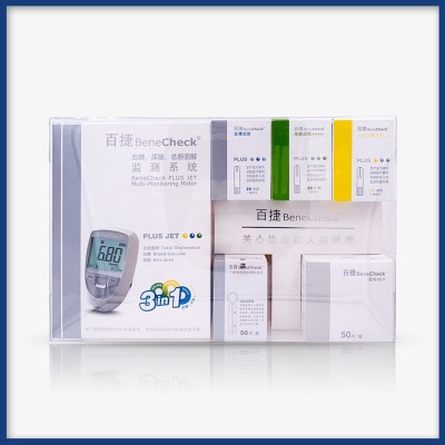 中国台湾百捷蓝牙分析仪尿酸总胆固醇血糖检测仪器精准家用蓝牙版图4