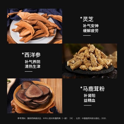 现货蓝帽男性淫羊藿胶囊12粒西洋参改善体力疲劳保健品批发代发图3
