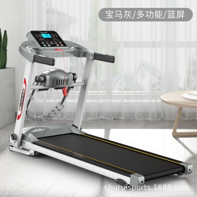 厂家直供跑步机跨境礼品家用小型静音外贸款走步机可折叠健身器材图2