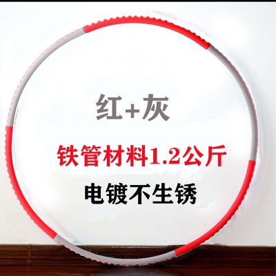 呼啦圈瘦腰可拆卸按呼啦圈健身减肥运动器材产品家用女6-8节加重图4