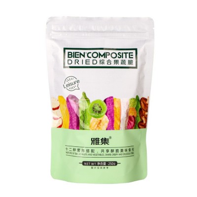 雅集什锦果蔬脆综合混合装蔬菜12种干果干低温熟化美味网红零食2袋图5