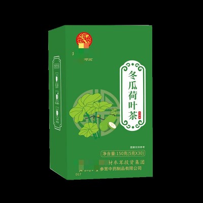 北京冬瓜荷叶茶盒装独立包装代用茶批发抖音同款袋泡花草茶 2盒图5