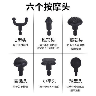筋膜枪 充电MINI电动按摩枪肌肉放松按摩器便携健身器材2台图4
