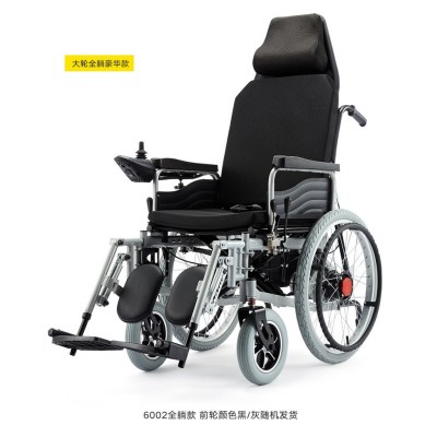 电动轮椅自动可折叠轻便残疾人轮椅车老人代步车图2