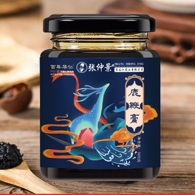 张仲景正品鹿鞭膏高纯度男用滋补膏类工厂现货批发支持授权代加工 2瓶图2