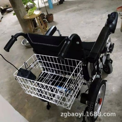 电动轮椅配件通用电动轮椅菜筐厂家直销电动轮椅车通用篮筐菜篮图2