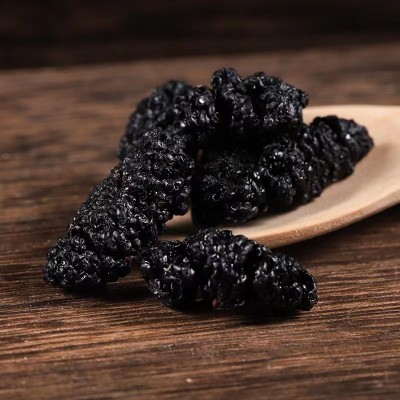 瓶装100g桑葚免洗无沙黑桑葚干泡酒泡水桑椹子干办公室零食桑果子图2