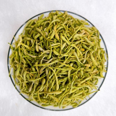 金银花带绒毛河南金银花 花茶散装批发 山银花 草茶 河南封丘茶叶图4