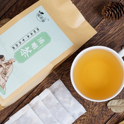 青烟茶罗汉果青润茶金银花菊花决明子茶薄荷叶蒲公英茶加工代发图4