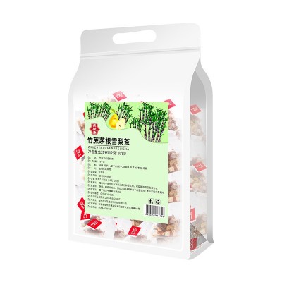 竹蔗茅根雪梨茶马蹄水茶包儿童饮料汤水茅根茶三角汤料包饮品组合图2