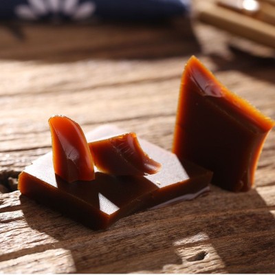 山东食用阿胶块厂家批发阿胶片阿胶散装阿胶片铁盒装袋装阿胶块图4
